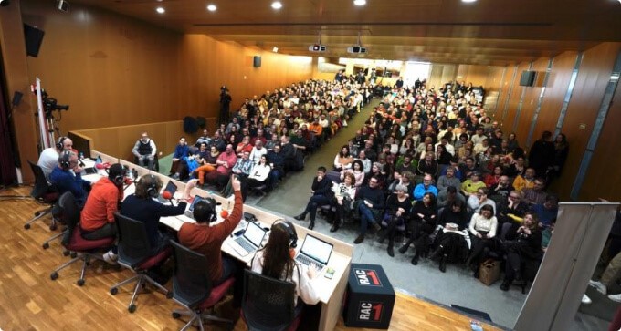 Éxito de la gira de RAC1 por Catalunya para celebrar el Día Mundial de la Radio